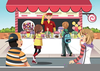 Candy Store Clipart Image