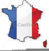 France Flag Clipart Image