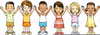 Free Clipart Kids Holding Hands Image