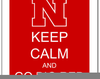 Free Nebraska Football Clipart Image