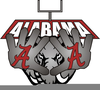 Roll Tide Football Clipart Image