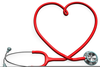 Heart Stethoscope Clipart Image