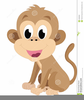 Baby Monkeys Clipart Image