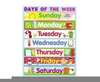Clipart Days Of The Week Image