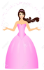 Clipart Of A Beauty Queen Image