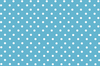 Blue White Polka Dots Image