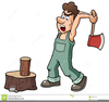 Clipart And Splitting Wood Image