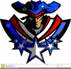 Patriot Mascots Clipart Image