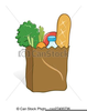 Clipart Grocery Bags Image