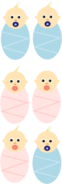 baby twins clipart - photo #22