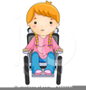 Free Clipart Child In Wheelchair Image