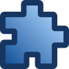 Blue Puzzle Piece Clip Art