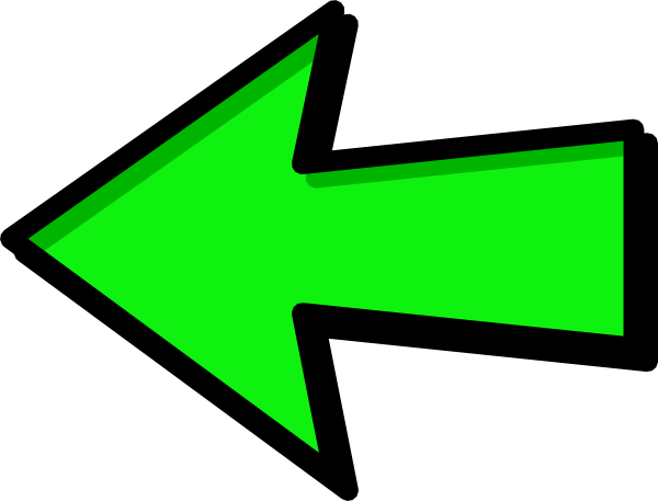 clip art green arrow - photo #4