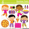 Free Clipart Sleepover Party Image