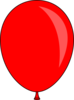 Red Balloon Clip Art