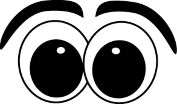 clipart of cartoon eyes - photo #44