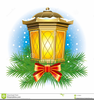 Christmas Lanterns Clipart Image