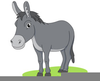 Donkey Cartoon Clipart Image