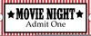 Free Movie Night Clipart Image