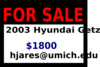 Hyundai Getz For Sale Clip Art