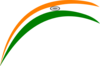 Rainbow Indian Flag Clip Art
