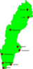 Sweden Outline Map Clip Art