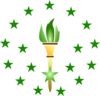 Green Torch Clip Art