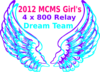Track Relay Angel Wings Clip Art