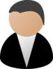 Business Person Black Clip Art