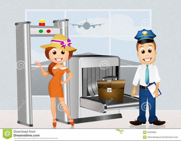 aviation security clipart free