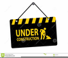 Page Under Construction Clipart Image