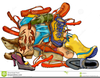 Pile Of Shoes Clipart Image