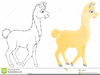 Llama Animation Clipart Image