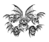Avenged Sevenfold A X Skulls Image