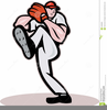 Baseball Pitcher Clipart Free Image