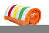 Beach Towel Clipart Image