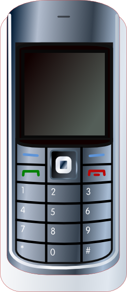 clipart image of mobile phone - photo #46