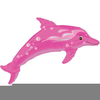 Dolphin Heart Clipart Image
