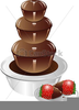 Chocolate Fountain Clipart Image