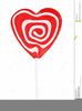 Swirl Heart Clipart Image