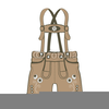 Lederhosen Clipart Image