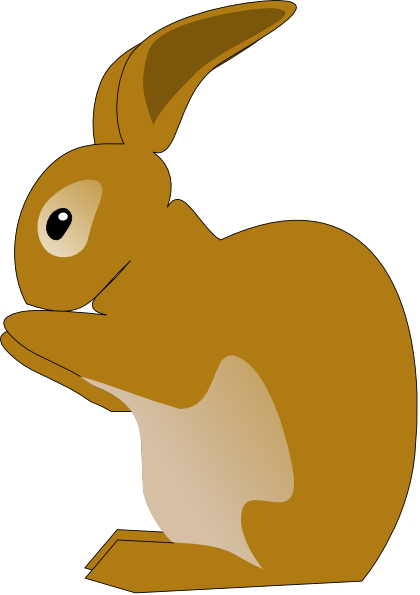 free easter rabbit clipart - photo #43