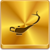 Aladdin Lamp Icon Image