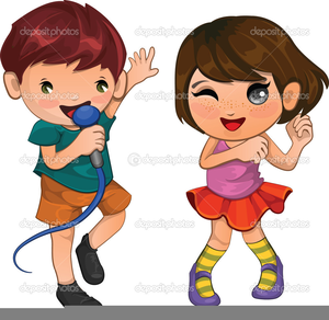 Clipart Singing And Dancing Image