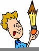 Lost Pencil Clipart Image