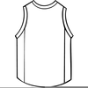 Basketball Jersey Clipart Image