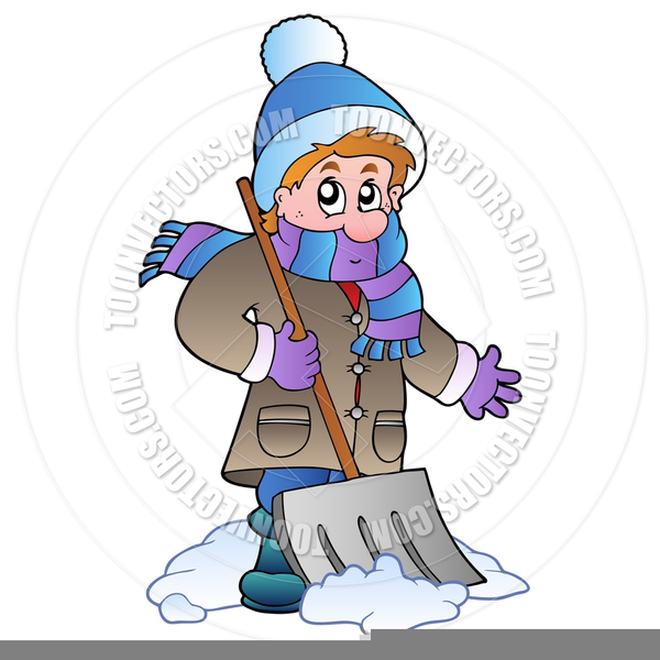 Snow Shoveling Clipart | Free Images at Clker.com - vector clip art