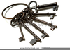 Jailers Keyring Clipart Image