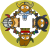 Gnu Circle Clip Art