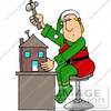 Free Elf With Hammer Clipart Image